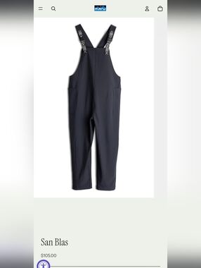 KAVU San Blas Overalls SZ L